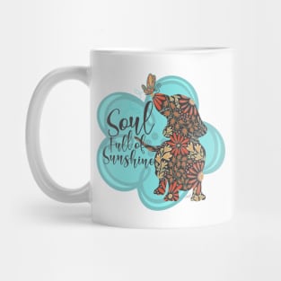 Soul Full Of Sunshine Garden Dachshund Mug